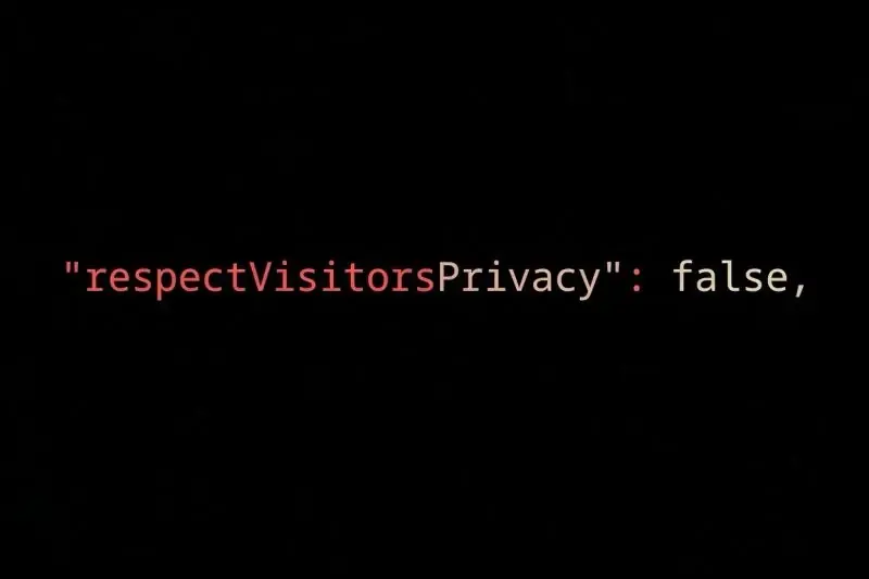 "respectVisitorsPrivacy": false, wat staat er écht in de Kiesraad-config?