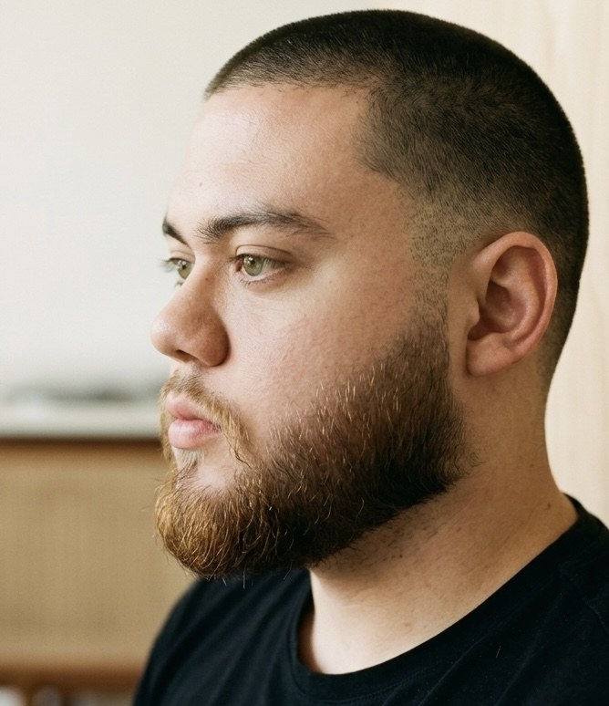 Portret van Mick Beer